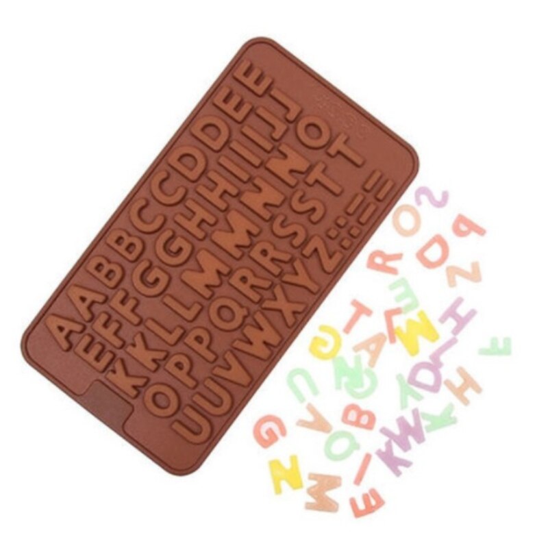 Alphabet Silicon Chocolate Mould | Craftme Accessories