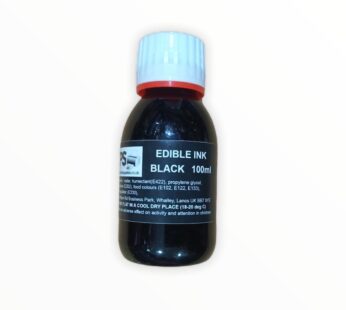Black Edible Ink Refill 100 mls