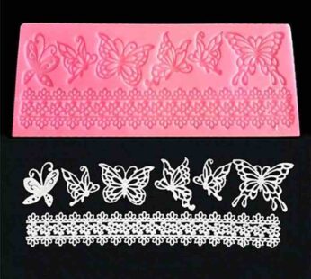 Butterfly Lace Mould Silicon