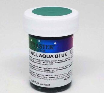 Chefmaster Aqua Blue Gel Paste 28 Grams