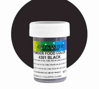 Chefmaster Black Powder Candy Colour 3 grams