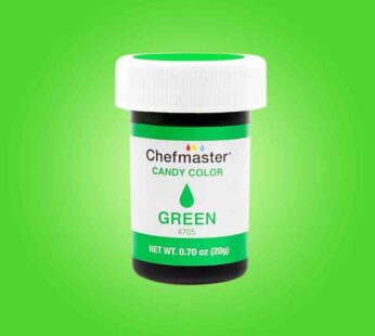 Chefmaster Green Oil Based Liquid Candy Colour 20gms
