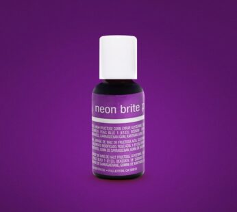 Chefmaster Neon Brite Purple Gel 20 mls