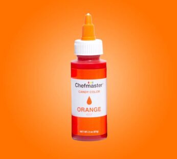 Chefmaster Orange Oil Based Liquid Candy Colour 57gms