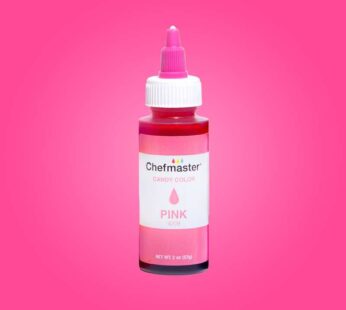 Chefmaster Pink Oil Based Liquid Candy Colour 57gms