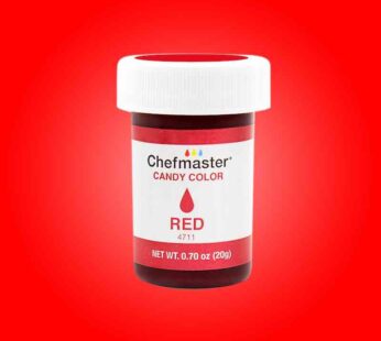 Chefmaster Red Oil Based Liquid Candy Colour 20gms