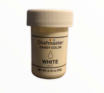 Chefmaster White Oil Based Liquid Candy Colour 20gms