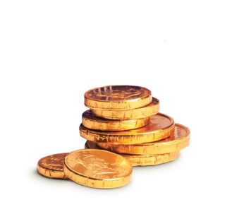 Chocolate Gold Coins Large