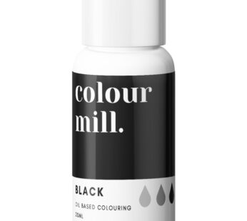 Colour Mill Black Oil Based Colouring 20ml