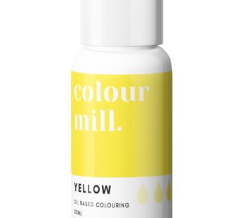 Colour Mill Yellow Oil Based Colouring 20ml