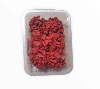 Edible Carnations 6 Piece Set Red