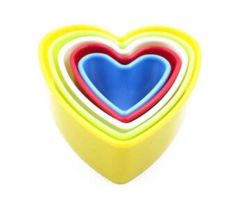 Heart Cookie Cutters Set