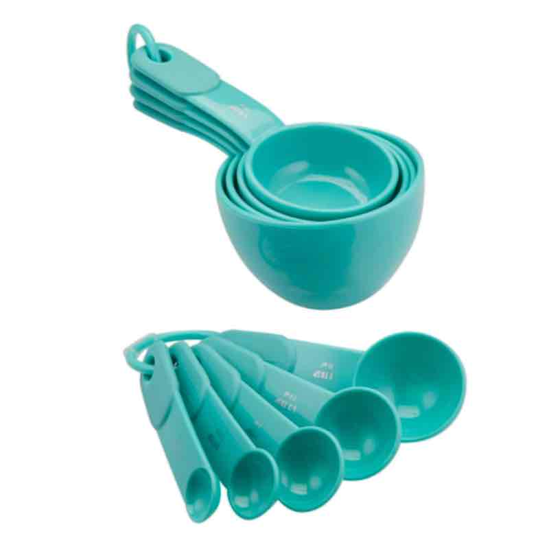 Kitchenaid 9-piece BPA-Free Plastic Measuring Cups and Spoons