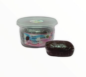 Lets Cake Brown Fondant 500 Gms