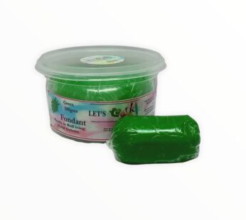 Lets Cake Green Fondant 500 Grams