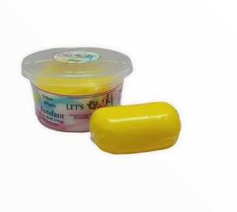 Lets Cake Yellow Fondant 250 Gms