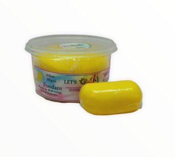 Lets Cake Yellow Fondant 500 Gms