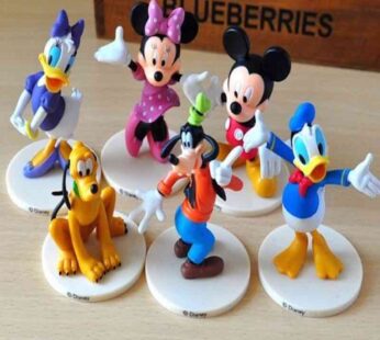 Mickey Mouse, Minnie, Donald Duck Topper