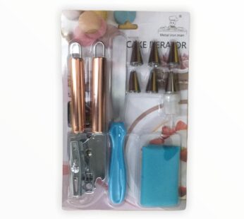Piping Set 6 Nozzles Can Opener and Palette