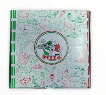 Pizza Boxes Green Red