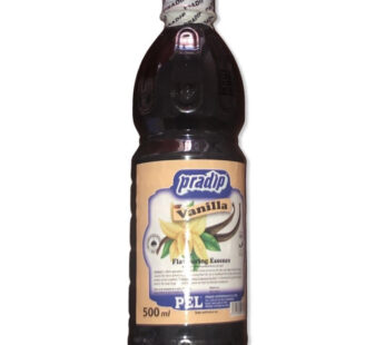 Pradip Vanilla Dark Essence Flavour – 500 mls