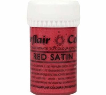 Sugarflair Red Satin Paste Concentrate 25g