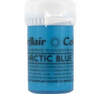 Sugarflair Arctic Blue Satin Paste Concentrate 25g