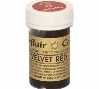 Sugarflair Velvet Red Paste Concentrate 25g