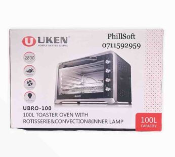 UKEN 100 Litres Oven With Rotisserie and Convection