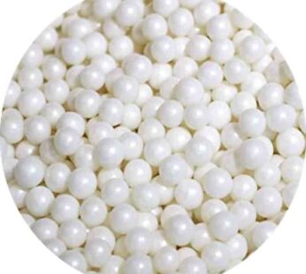 White Sugar Pearls 15 Grams