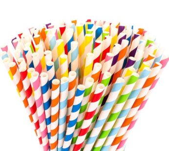 Plastic Coloured Straws