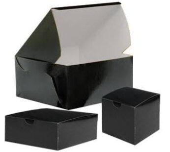 Black Cake Box 14 x 14 x 4