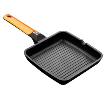 Orange Griddle Pan