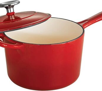 Cast Iron Red Sauce Pot Medium