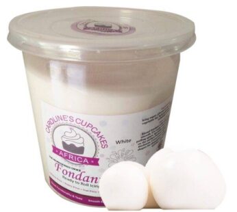 Carolines Cupcakes White Fondant 1kg